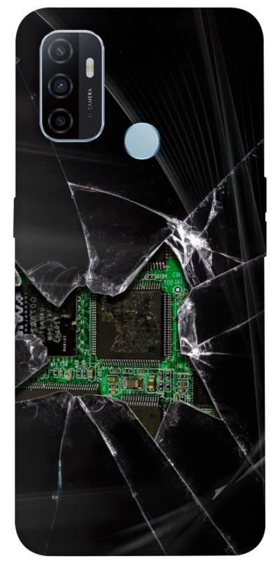 Чохол itsPrint Crash для Oppo A53 / A32 / A33, black, купити оптом з доставкою