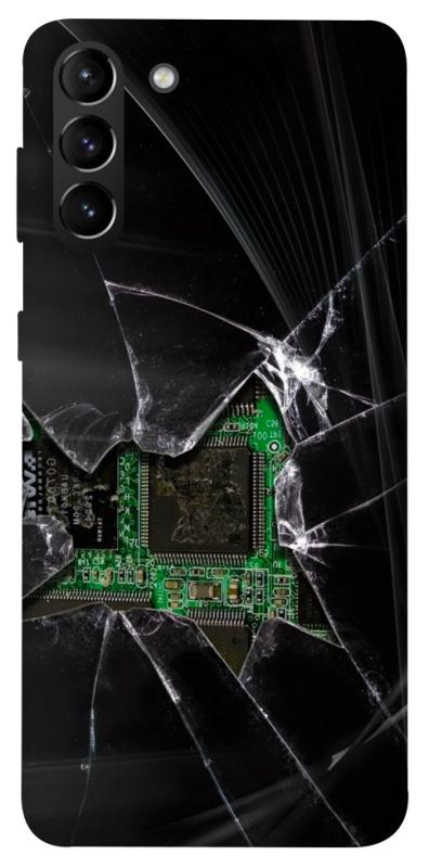 Чохол itsPrint Crash для Samsung Galaxy S21+, black, купити оптом з доставкою