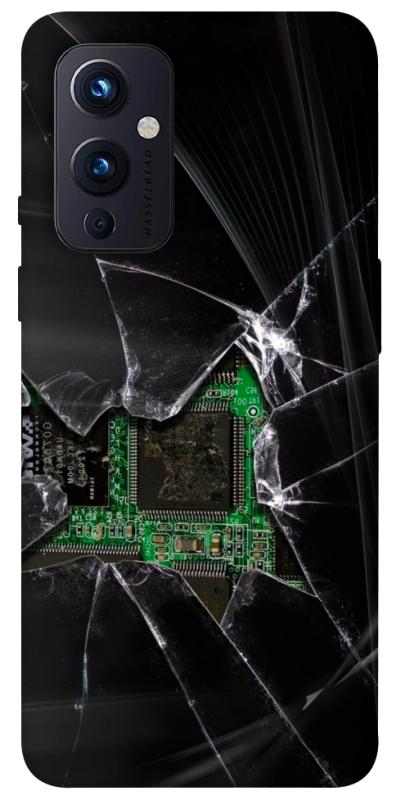Чехол itsPrint Crash для OnePlus 9, black, купить оптом с доставкой