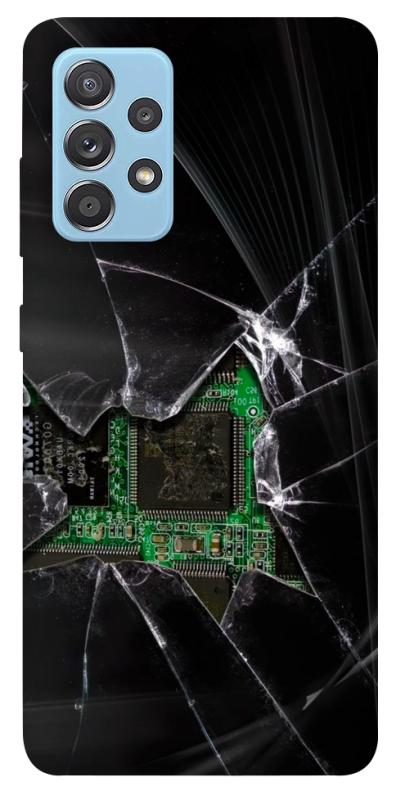 Чохол itsPrint Crash для Samsung Galaxy A52 4G / A52 5G, black, купити оптом з доставкою