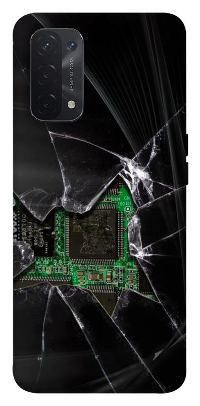 Чохол itsPrint Crash для Oppo A54 4G, black, купити оптом з доставкою