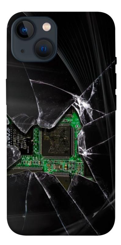 Чохол itsPrint Crash для Apple iPhone 13 (6.1"), black, купити оптом з доставкою