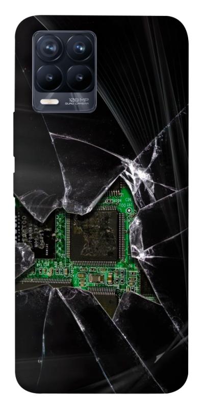 Чохол itsPrint Crash для Realme 8, black, купити оптом з доставкою