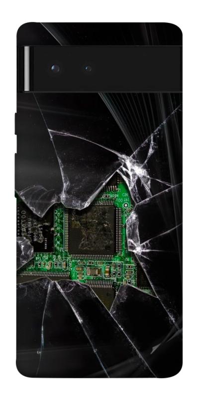 Чохол itsPrint Crash для Google Pixel 6, black, купити оптом з доставкою