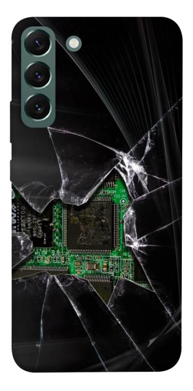 Чохол itsPrint Crash для Samsung Galaxy S22+, black, купити оптом з доставкою