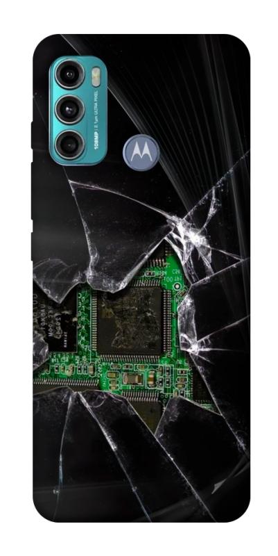 Чохол itsPrint Crash для Motorola Moto G60, black, купити оптом з доставкою