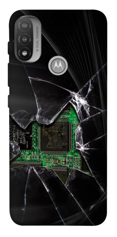 Чохол itsPrint Crash для Motorola Moto E20, black, купити оптом з доставкою