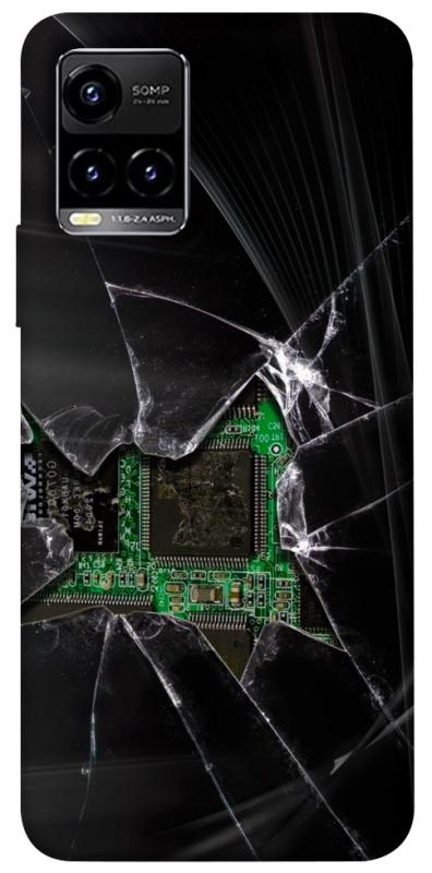Чохол itsPrint Crash для Vivo Y21 / Y33s, black, купити оптом з доставкою