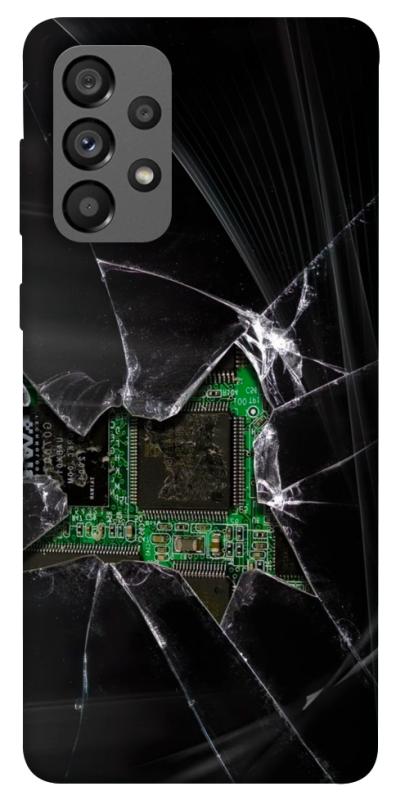 Чохол itsPrint Crash для Samsung Galaxy A73 5G, black, купити оптом з доставкою