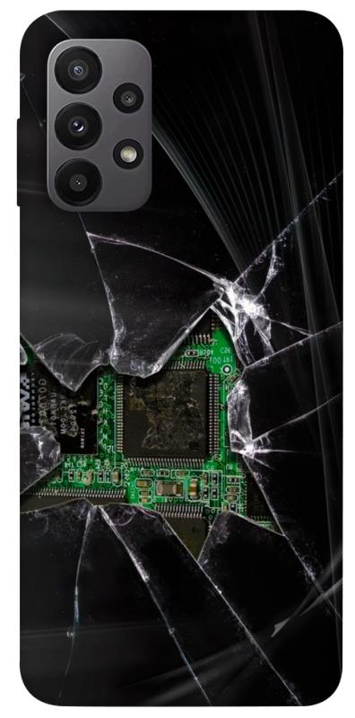 Чохол itsPrint Crash для Samsung Galaxy A23 4G, black, купити оптом з доставкою