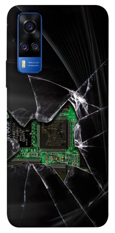 Чохол itsPrint Crash для Vivo Y51a, black, купити оптом з доставкою