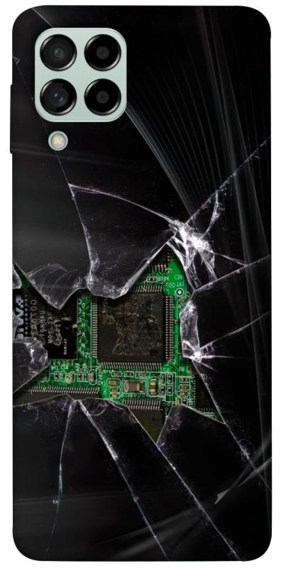 Чохол itsPrint Crash для Samsung Galaxy M53 5G, black, купити оптом з доставкою