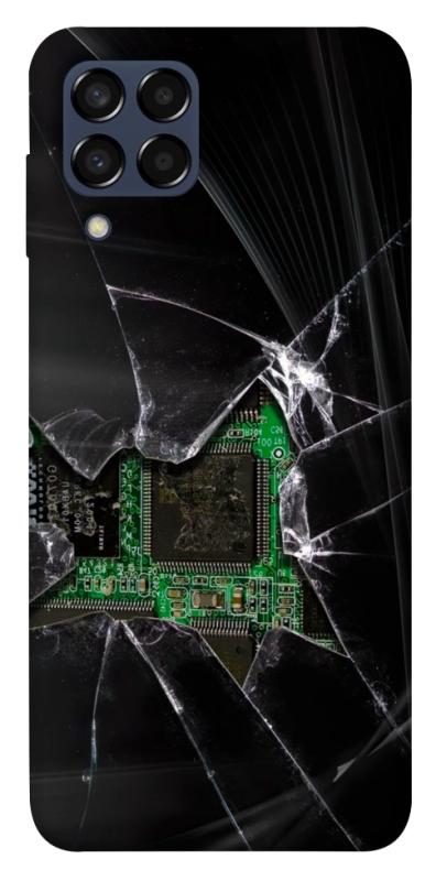 Чохол itsPrint Crash для Samsung Galaxy M33 5G, black, купити оптом з доставкою