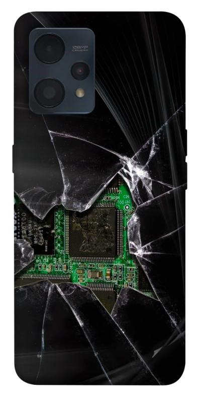 Чохол itsPrint Crash для Realme 9 4G / 9 Pro+, black, купити оптом з доставкою