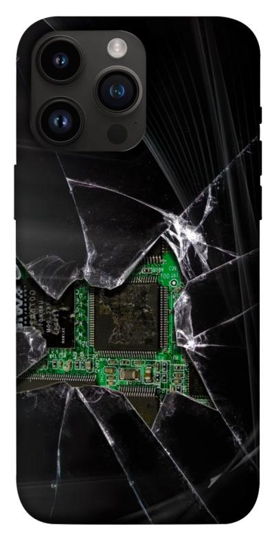 Чохол itsPrint Crash для Apple iPhone 14 Pro Max (6.7"), black, купити оптом з доставкою