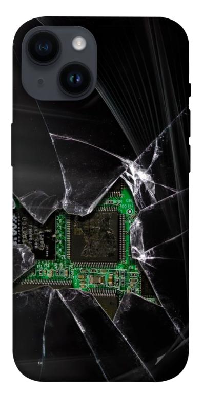 Чохол itsPrint Crash для Apple iPhone 14 (6.1"), black, купити оптом з доставкою