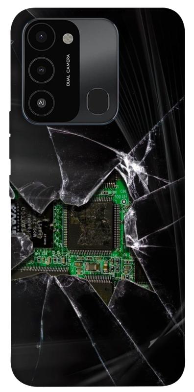 Чохол itsPrint Crash для TECNO Spark 8C, black, купити оптом з доставкою