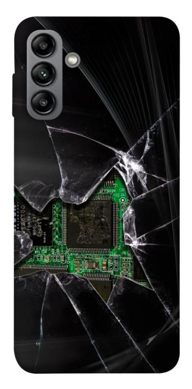 Чохол itsPrint Crash для Samsung Galaxy A04s, black, купити оптом з доставкою