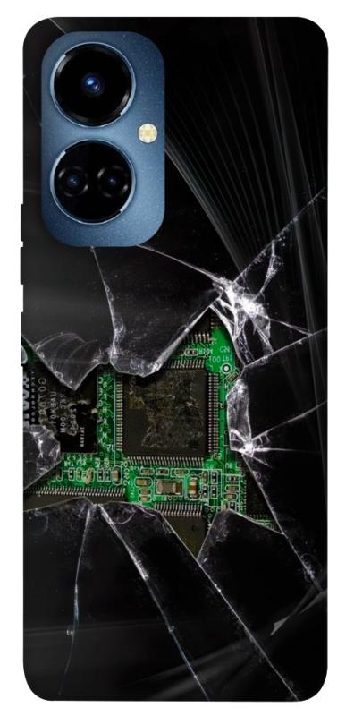 Чохол itsPrint Crash для TECNO Camon 19 (CI6n) / 19 Pro (CI8n), black, купити оптом з доставкою