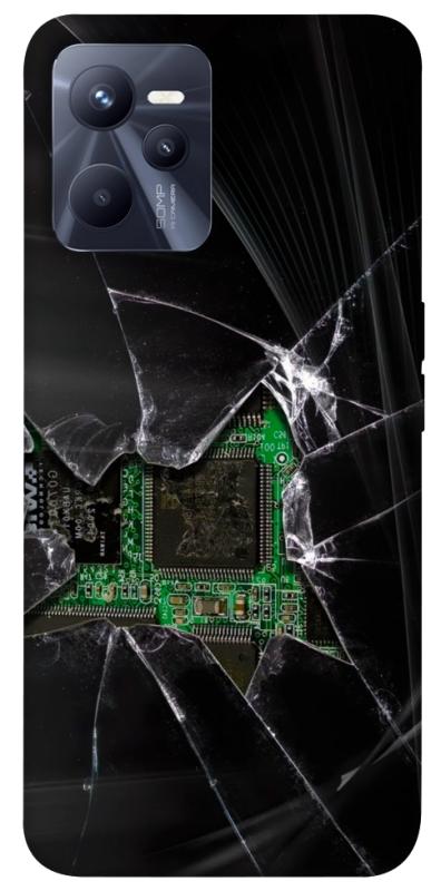 Чохол itsPrint Crash для Realme C35, black, купити оптом з доставкою