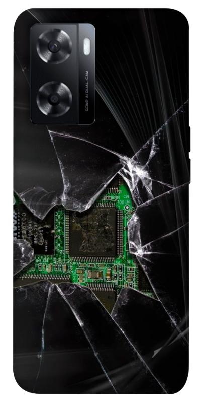 Чохол itsPrint Crash для Oppo A57s, black, купити оптом з доставкою