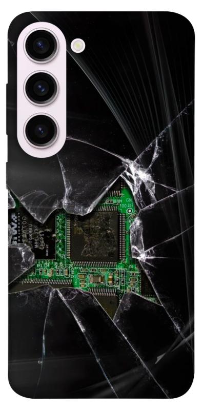 Чохол itsPrint Crash для Samsung Galaxy S23+, black, купити оптом з доставкою