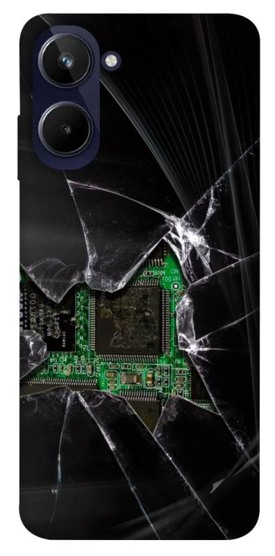 Чохол itsPrint Crash для Realme 10 4G, black, купити оптом з доставкою