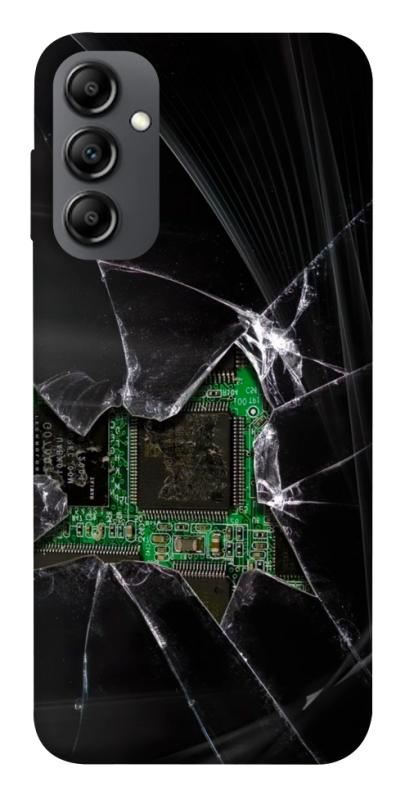 Чохол itsPrint Crash для Samsung Galaxy A14 4G/5G, black, купити оптом з доставкою