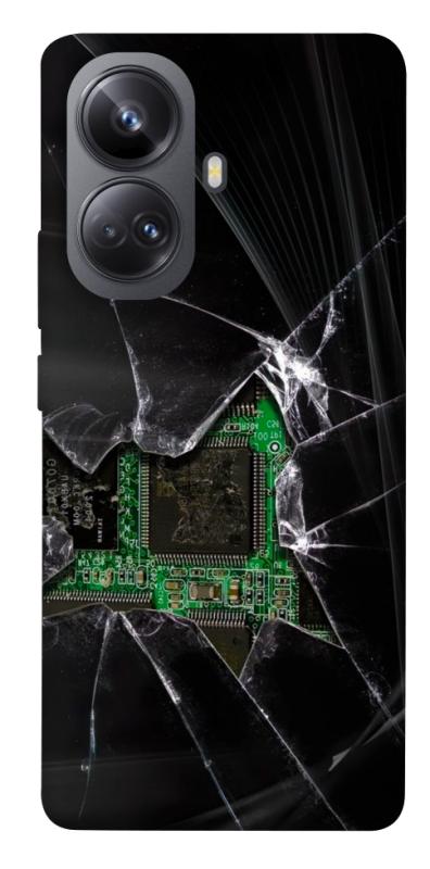Чохол itsPrint Crash для Realme 10 Pro+, black, купити оптом з доставкою