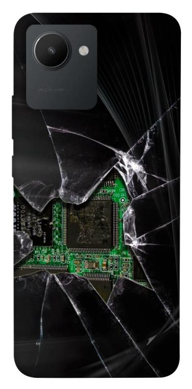 Чохол itsPrint Crash для Realme C30s, black, купити оптом з доставкою