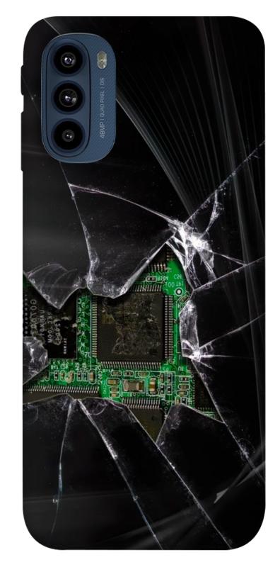 Чохол itsPrint Crash для Motorola Moto G41, black, купити оптом з доставкою