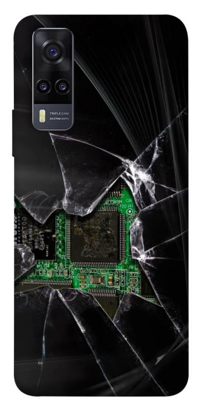 Чохол itsPrint Crash для Vivo Y31, black, купити оптом з доставкою