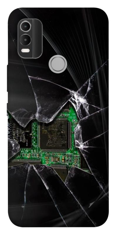 Чохол itsPrint Crash для Nokia C21 Plus, black, купити оптом з доставкою