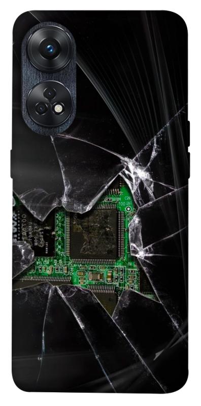 Чохол itsPrint Crash для Oppo Reno 8 T 4G, black, купити оптом з доставкою