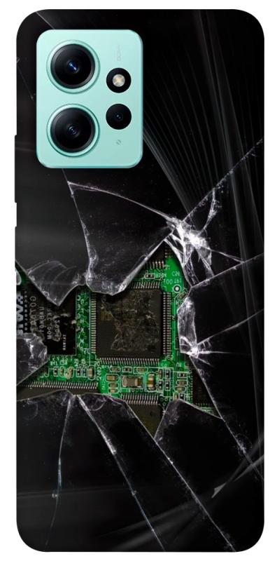 Чохол itsPrint Crash для Xiaomi Redmi Note 12 4G, black, купити оптом з доставкою