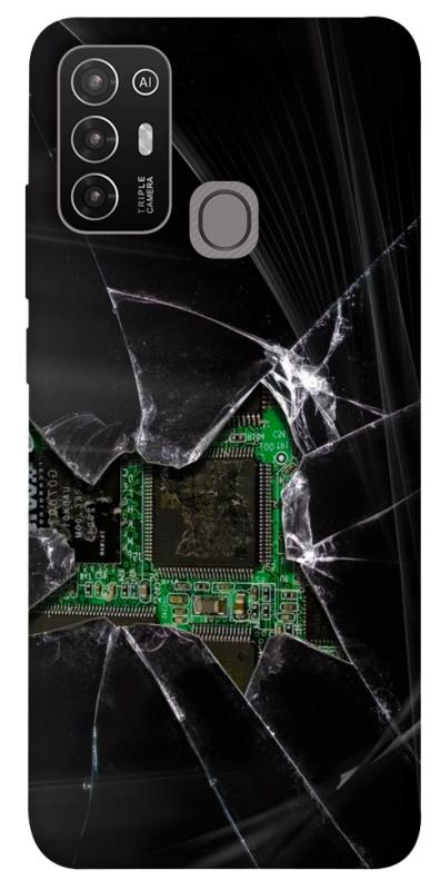 Чохол itsPrint Crash для ZTE Blade A52, black, купити оптом з доставкою