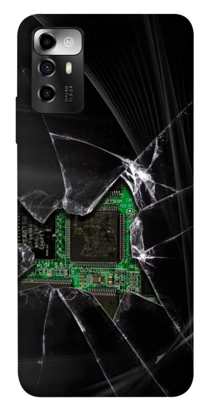 Чохол itsPrint Crash для ZTE Blade A72, black, купити оптом з доставкою