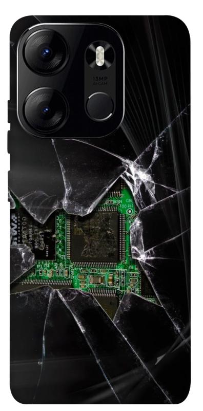 Чехол itsPrint Crash для Tecno Spark Go 2023, black, купить оптом с доставкой