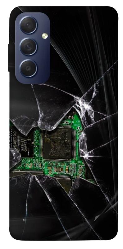 Чохол itsPrint Crash для Samsung Galaxy M54 5G, black, купити оптом з доставкою