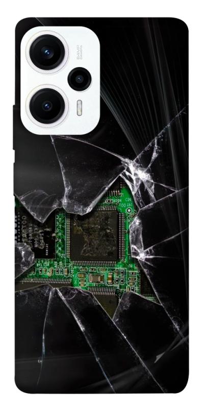 Чохол itsPrint Crash для Xiaomi Poco F5 / Note 12 Turbo, black, купити оптом з доставкою