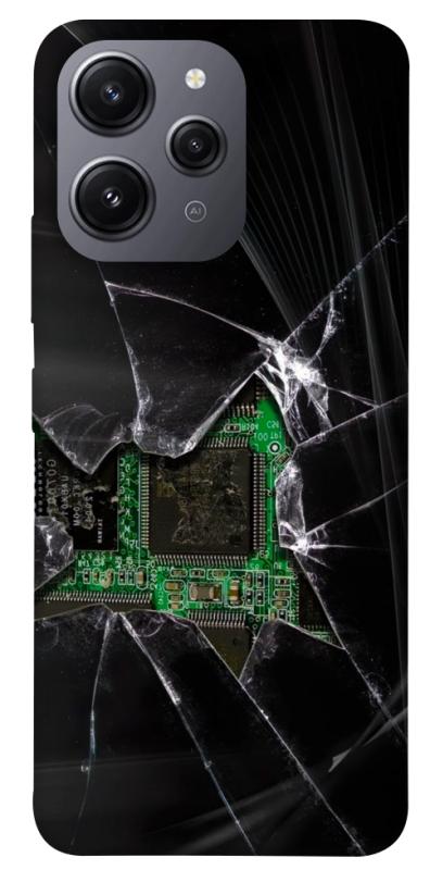 Чохол itsPrint Crash для Xiaomi Redmi 12, black, купити оптом з доставкою