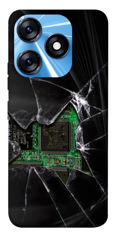 Чохол itsPrint Crash для TECNO Spark 10 Pro, black, купити оптом з доставкою