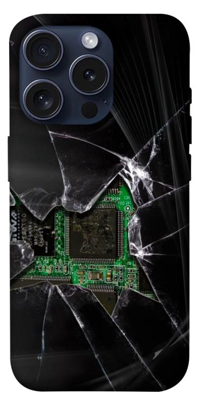 Чохол itsPrint Crash для Apple iPhone 15 Pro (6.1"), black, купити оптом з доставкою