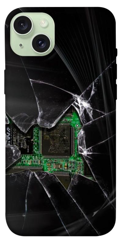 Чохол itsPrint Crash для Apple iPhone 15 Plus (6.7"), black, купити оптом з доставкою