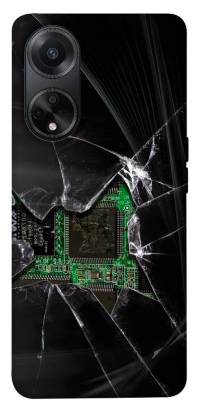 Чохол itsPrint Crash для Oppo A58 4G, black, купити оптом з доставкою