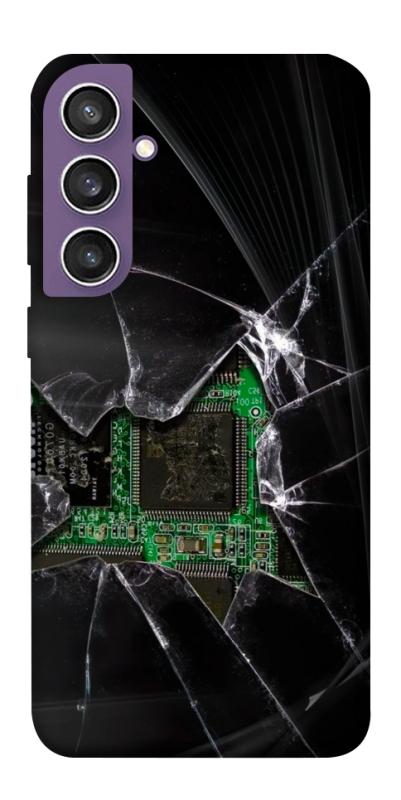 Чохол itsPrint Crash для Samsung Galaxy S23 FE, black, купити оптом з доставкою