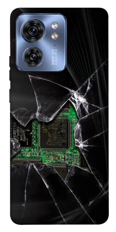 Чехол itsPrint Crash для Motorola Edge 40, black, купить оптом с доставкой