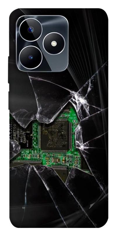 Чохол itsPrint Crash для Realme C53, black, купити оптом з доставкою