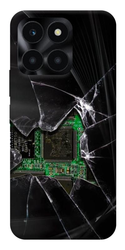 Чехол itsPrint Crash для Huawei Honor X6a, black, купить оптом с доставкой