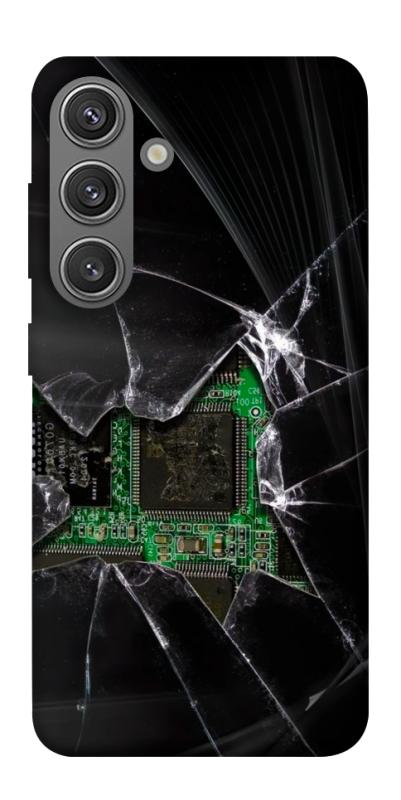 Чохол itsPrint Crash для Samsung Galaxy S24+, black, купити оптом з доставкою